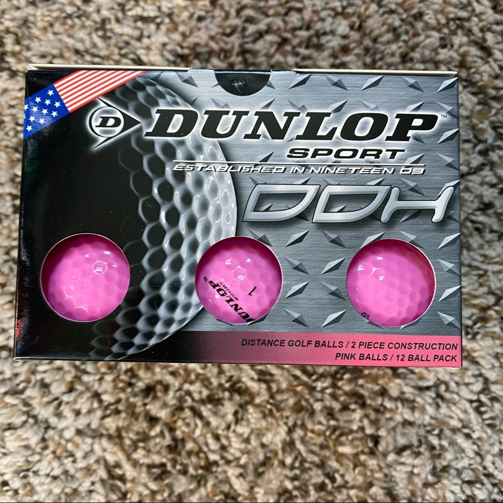 Dunlop Pink Golf Balls